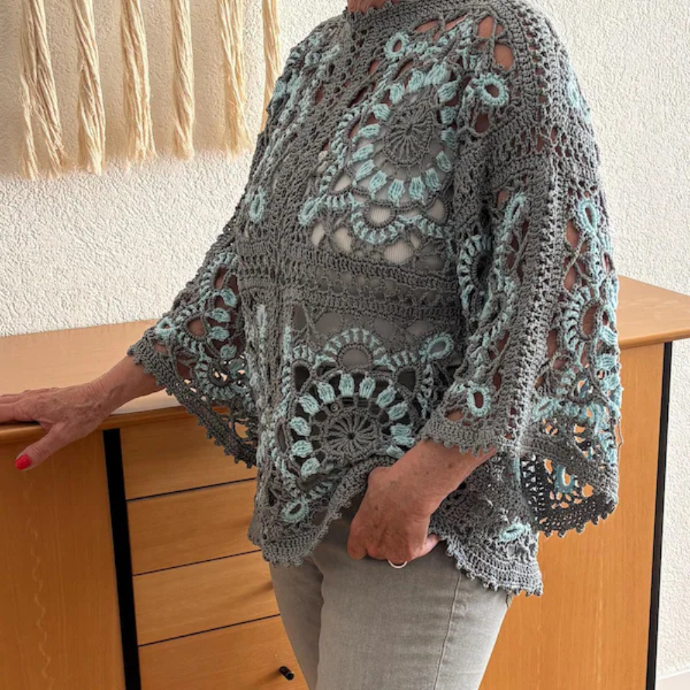 Clas Top Crochet Pattern – Boho Granny Square PDF