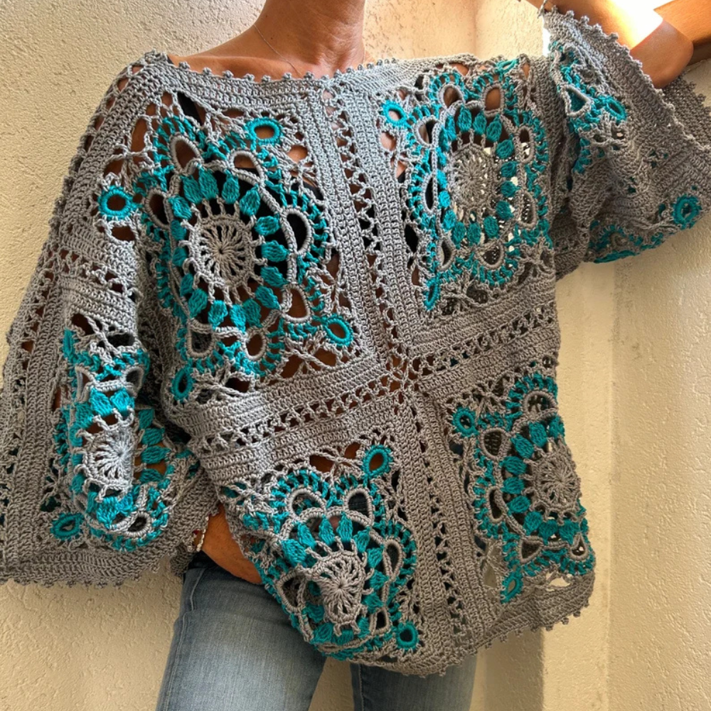 Clas Top Crochet Pattern – Boho Granny Square PDF