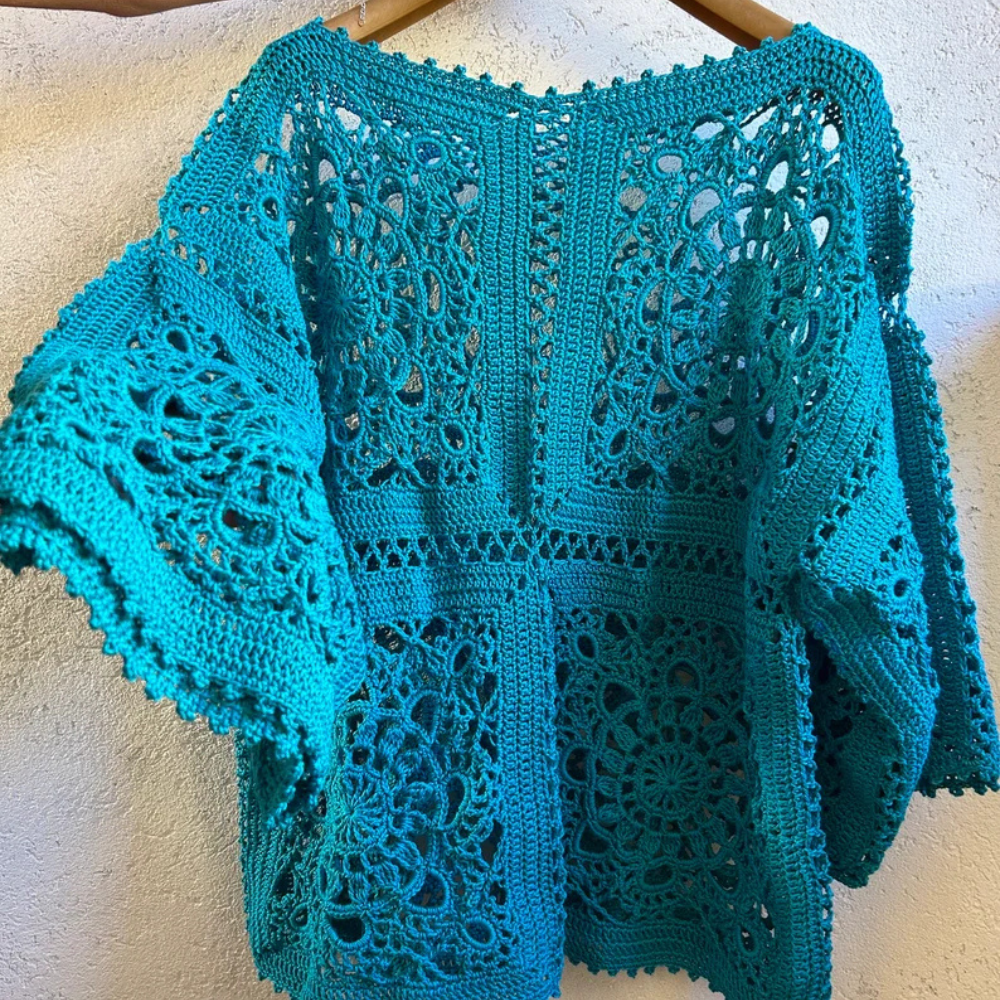 Clas Top Crochet Pattern – Boho Granny Square PDF